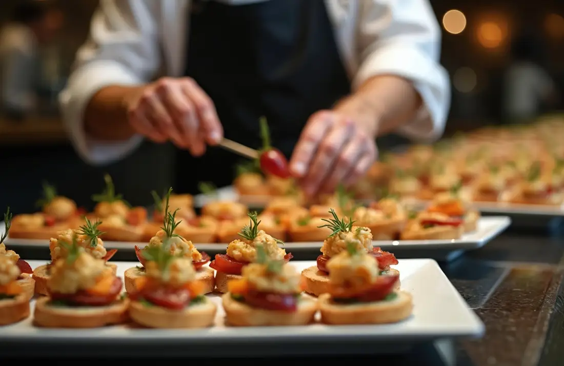 Bocaditos de catering